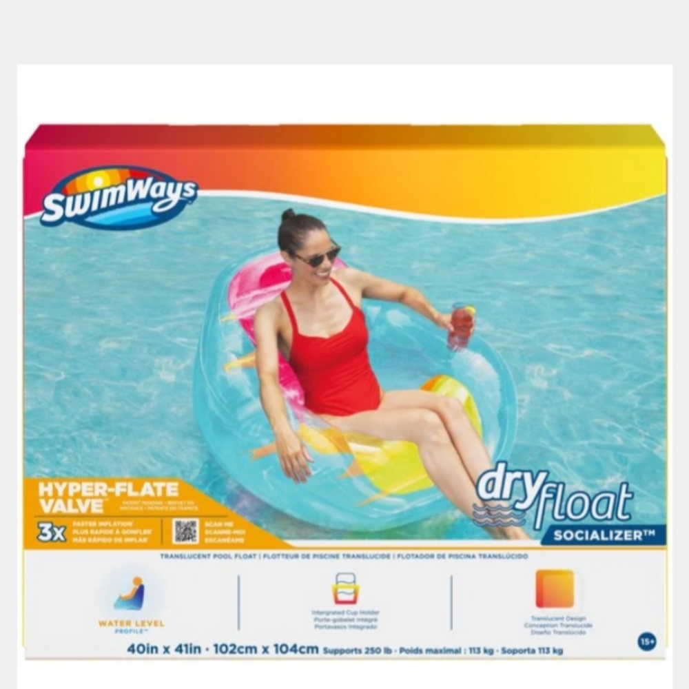 SWIMWAYS DRYFLOAT SOCIALIZER